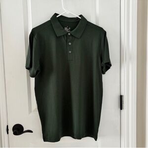NWOT Fabletics Green Polo Golf Shirt Mens S